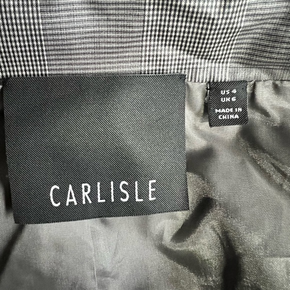 Carlisle grey/silver rain jacket size 4 - Picture 4 of 4